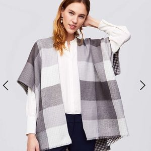 NWT Loft Poncho